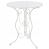 Stôl Art-Pol kovový Záhradný nábytok biely Stôl Art-Pol kovový Záhradný nábytok biely