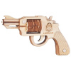 Woodcraft Dřevěné 3D puzzle Zbraň na gumičky Revolver Colt Woodcraft Dřevěné 3D puzzle Zbraň na gumičky Revolver Colt