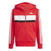 Detská Tepláková súprava ADIDAS J 3S TIB FL TS JC7522 – Červená Detská Tepláková súprava ADIDAS J 3S TIB FL TS JC7522 – Červená