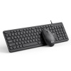 Klávesnice C-TECH KBM-105, drátový combo set s myší, USB, CZ/SK KBM-105-BL C-Tech Klávesnice C-TECH KBM-105, drátový combo set s myší, USB, CZ/SK KBM-105-BL C-Tech