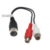 Redukcia DIN 5-pin na 2 x CINCH 0,2m CAGL20250BK02 Nedis Redukcia DIN 5-pin na 2 x CINCH 0,2m CAGL20250BK02 Nedis