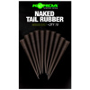 Korda Prevleky Naked Tail Rubber - Weed/Silt Korda Korda Prevleky Naked Tail Rubber - Weed/Silt Korda