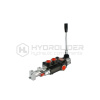 Hydraulický rozdeľovač 1-sekciový 80L/min, riadený pmeumatický alebo s pákami Hydraulický rozdeľovač 1-sekciový 80L/min, riadený pmeumatický alebo s pákami