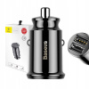 Nabíjačka do auta Baseus Grain 2x USB 3,1A LED čierna Nabíjačka do auta Baseus Grain 2x USB 3,1A LED čierna