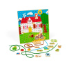 Bigjigs Toys Prevliekacia doska domček Bigjigs Toys Prevliekacia doska domček