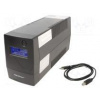 QOLTEC 53977 Napájací zdroj UPS 240W 450VA 230V 286x100x144mm 4,5Ah 4÷6h QOLTEC 53977 Napájací zdroj UPS 240W 450VA 230V 286x100x144mm 4,5Ah 4÷6h