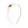 Konges Sløjd čelenka do vlasov detská CHERRY DOT HAIR BRACE KS105309.PPY2 biela ONE SIZE Konges Sløjd čelenka do vlasov detská CHERRY DOT HAIR BRACE KS105309.PPY2 biela ONE SIZE