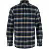 Fjällräven Övik Heavy Flannel Shirt M, Veľkosť L, Farba DARK NAVY-BUCKWHEAT BROWN Fjällräven Övik Heavy Flannel Shirt M, Veľkosť L, Farba DARK NAVY-BUCKWHEAT BROWN