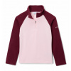 Columbia Glacial Fleece Half Zip Dievčenská Flisová Mikina Farba: Satin Pink, Rich Wine, Veľkosť: L 1556945608 Columbia Glacial Fleece Half Zip Dievčenská Flisová Mikina Farba: Satin Pink, Rich Wine, Veľkosť: L 1556945608
