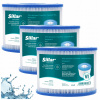 Filter do bazéna Sillar pre filtračné čerpadlo, náhrada Bestway Typ VI, 3 ks Filter do bazéna Sillar pre filtračné čerpadlo, náhrada Bestway Typ VI, 3 ks