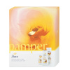 Dove Pamper sprchový gél 225 ml + telové mlieko 250 ml + krém na ruky 75 ml Dove Pamper sprchový gél 225 ml + telové mlieko 250 ml + krém na ruky 75 ml