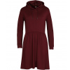 Nax Miwa Dámske šaty s kapucňou LSKB468 red S Nax Miwa Dámske šaty s kapucňou LSKB468 red S