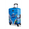 Obal na cestovný kufor BERTOO - Travel the world L Obal na cestovný kufor BERTOO - Travel the world L