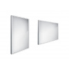 Nimco - Zrkadlo s LED osvetlením, 50x70 cm, hliník ZP 13001 Nimco - Zrkadlo s LED osvetlením, 50x70 cm, hliník ZP 13001