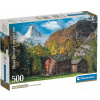 Puzzle 500 dielikov 35597 Pôvabný Matterhorn Compact Clementoni Puzzle 500 dielikov 35597 Pôvabný Matterhorn Compact Clementoni