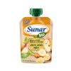 SUNAR BIO ovocná kapsička jablko, banán, mrkva 4m+, 100 g 44210100 SUNAR BIO ovocná kapsička jablko, banán, mrkva 4m+, 100 g 44210100