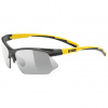 Okuliare UVEX sportstyle 802 V black mat sunbee Okuliare UVEX sportstyle 802 V black mat sunbee
