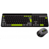 Bezdrôtová klávesnica CANYON HSET-W5 SET CS + optická myš Bezdrôtová klávesnica CANYON HSET-W5 SET CS + optická myš