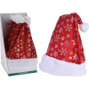 Čiapka Mikulášska s vločkami 30x40 cm Čiapka Mikulášska s vločkami 30x40 cm