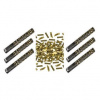 SADA Konfety 40cm ZLATÉ METALICKÉ - Silvester - 6 ks SADA Konfety 40cm ZLATÉ METALICKÉ - Silvester - 6 ks