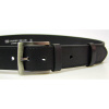 PENNYBELTS Nadměrný kožený opasek 25-1-60 černý - 150 cm PENNYBELTS Nadměrný kožený opasek 25-1-60 černý - 150 cm