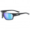 Okuliare UVEX sunglasses uvex sportstyle 233 P black matt/mirror green Okuliare UVEX sunglasses uvex sportstyle 233 P black matt/mirror green