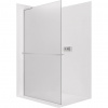 CERANO - Sprchová zástena Walk-in Onyx L-ľavá vzpera + polička/držiak na uteráky - 8 mm - chróm, mliečne sklo - 30x200 cm CERANO - Sprchová zástena Walk-in Onyx L-ľavá vzpera + polička/držiak na uteráky - 8 mm - chróm, mliečne sklo - 30x200 cm