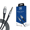 3mk audio kabel AUX Cable USB-C - Jack 3,5mm, 1m, černá 5903108528788 3mk audio kabel AUX Cable USB-C - Jack 3,5mm, 1m, černá 5903108528788