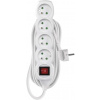 Emos P1417, predlžovací kábel 7m, 4 zásuvky, s vypínačom, biely, PVC P1417 Emos P1417, predlžovací kábel 7m, 4 zásuvky, s vypínačom, biely, PVC P1417