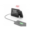 Hama 186332 Plus Charge, budík s projekciou času a USB konektorom pre nabíjanie mobilu
