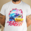Tričko s potlačou NEED FOR SPEED Pánsky Biela 5XL Tričko s potlačou NEED FOR SPEED Pánsky Biela 5XL
