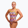 Dámske jednodielne plavky Funkita Tie Me Tight One piece down up Dámske jednodielne plavky Funkita Tie Me Tight One piece down up