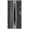 Vonkajšie vchodové dvere 55 mm LI-14 INOX 90L (Vonkajšie vchodové dvere 55 mm LI-14 INOX 90L)