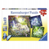 Ravensburger Krásni jednorožci 3 x 49 dielov Ravensburger Krásni jednorožci 3 x 49 dielov