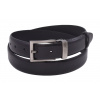 Pánsky kožený opasok 731-30-01 čierny Pánsky kožený opasok 731-30-01 čierny