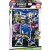 EDUCA Svietiace puzzle Sonic Prime 300 dielikov EDUCA Svietiace puzzle Sonic Prime 300 dielikov