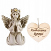 Anjelská soška Strážny anjel s osvetlenou korunou pre záhradu alebo hrob, 18cm (Anjelská soška Strážny anjel vyobrazujúci postavu vo svietiacej korune je ideálnou dekoráciou do záhrady alebo na hrob. Anjelská soška Strážny anjel s osvetlenou korunou pre záhradu alebo hrob, 18cm (Anjelská soška Strážny anjel vyobrazujúci postavu vo svietiacej korune je ideálnou dekoráciou do záhrady alebo na hrob.