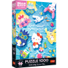 TREFL PUZZLE Puzzle - 1000 Premium Plus - Hello Kitty - Letný relax - Trefl 12067 TREFL PUZZLE Puzzle - 1000 Premium Plus - Hello Kitty - Letný relax - Trefl 12067