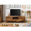 Bighome - TV stolík Palisandr 175x45x55 hnedý lakovaný ANCONA Bighome - TV stolík Palisandr 175x45x55 hnedý lakovaný ANCONA