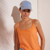 Top s úzkymi ramienkami z bio bavlny oranžová 054 Blancheporte Top s úzkymi ramienkami z bio bavlny oranžová 054 Blancheporte