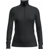 ICEBREAKER W 260 Tech LS Half Zip BLACK - XL ICEBREAKER W 260 Tech LS Half Zip BLACK - XL