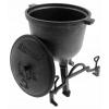 Kotlík na guľáš - LIATINOVÝ POĽOVNÍCKY KAULDEL 5 L Hrniec na pečené mäso (Caulted Fighter Cauldron 5 litrov) Kotlík na guľáš - LIATINOVÝ POĽOVNÍCKY KAULDEL 5 L Hrniec na pečené mäso (Caulted Fighter Cauldron 5 litrov)
