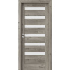 PORTA Doors SET Rámové dvere VERTE HOME D.6 so sklom, fólia Dub Sibírsky + zárubeň PD-VER-D6_DUBSIB PORTA Doors SET Rámové dvere VERTE HOME D.6 so sklom, fólia Dub Sibírsky + zárubeň PD-VER-D6_DUBSIB