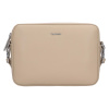 Dámska crossbody kabelka Calvin Klein Salla - tmavo béžová Dámska crossbody kabelka Calvin Klein Salla - tmavo béžová
