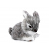Veľkonočný zajačik plyšový do vencov a kvetináčov šedá svetlá 1ks Veľkonočný zajačik plyšový do vencov a kvetináčov šedá svetlá 1ks