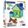 Magna-Tiles Magnetická stavebnica Dog House 13 dielov Magna-Tiles Magnetická stavebnica Dog House 13 dielov