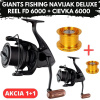 Giants fishing Naviják Deluxe Reel FD 6000 + cievka 6000 Giants fishing Naviják Deluxe Reel FD 6000 + cievka 6000