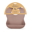 PETITE&MARS Podbradník silikónový Take&Match Velvet Latte 6m+ PETITE&MARS Podbradník silikónový Take&Match Velvet Latte 6m+