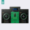 Doto Design Skin XDJ-RX2 COLORS Green Doto Design Skin XDJ-RX2 COLORS Green