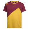 LA SPORTIVA Dude T-Shirt M, Savana/Redwood - XXL LA SPORTIVA Dude T-Shirt M, Savana/Redwood - XXL